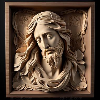 3D model st jesus (STL)